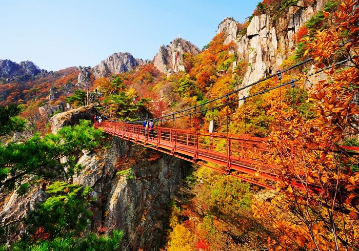 Geumgang Gureumdari (Cloud) Bridge Autumn