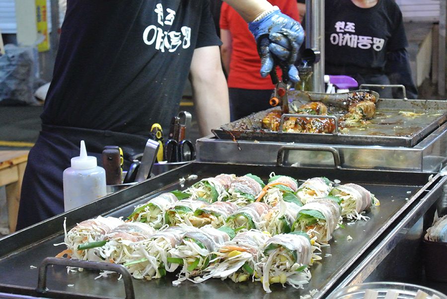 Wisata Kuliner Makanan di Nambu Market 1