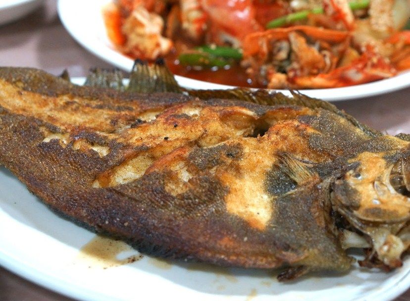 Flounder goreng