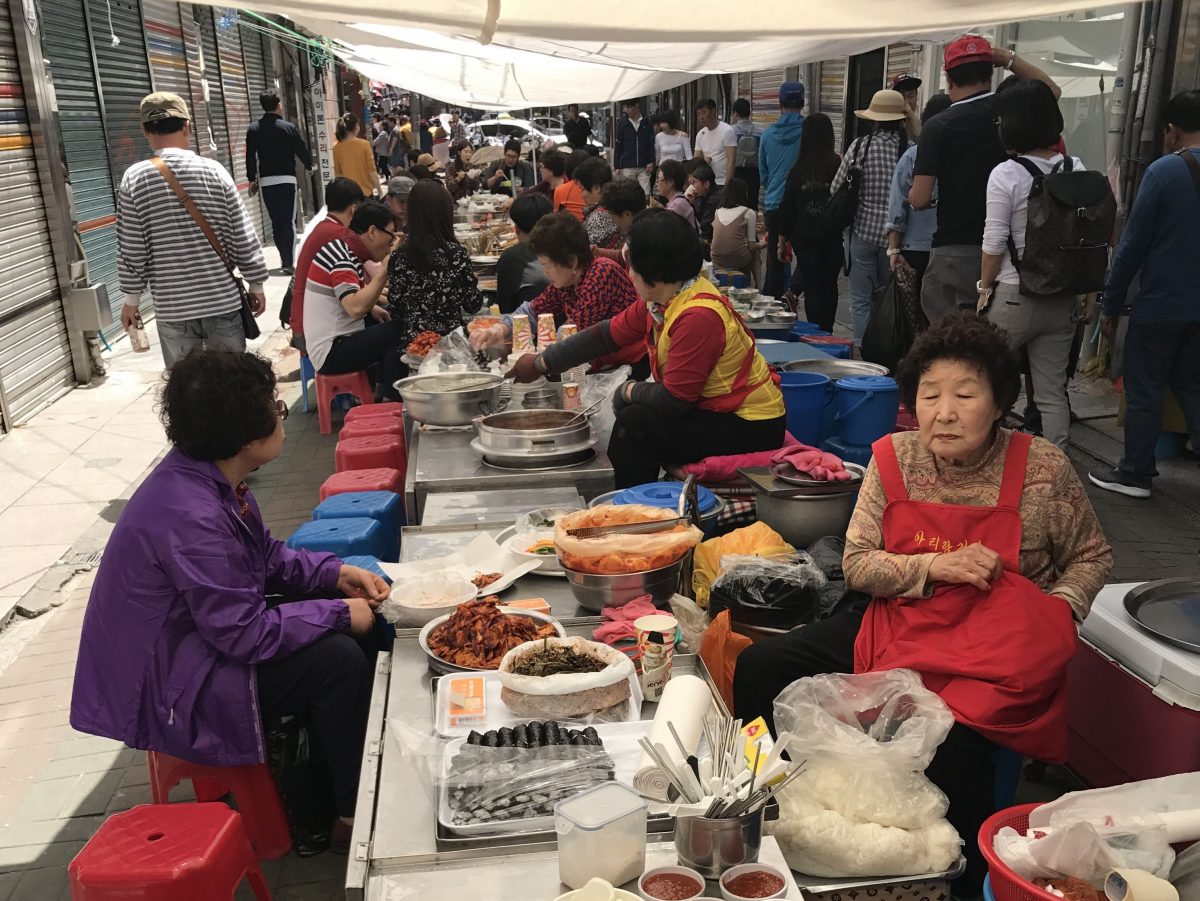 Gukje Market Food Street