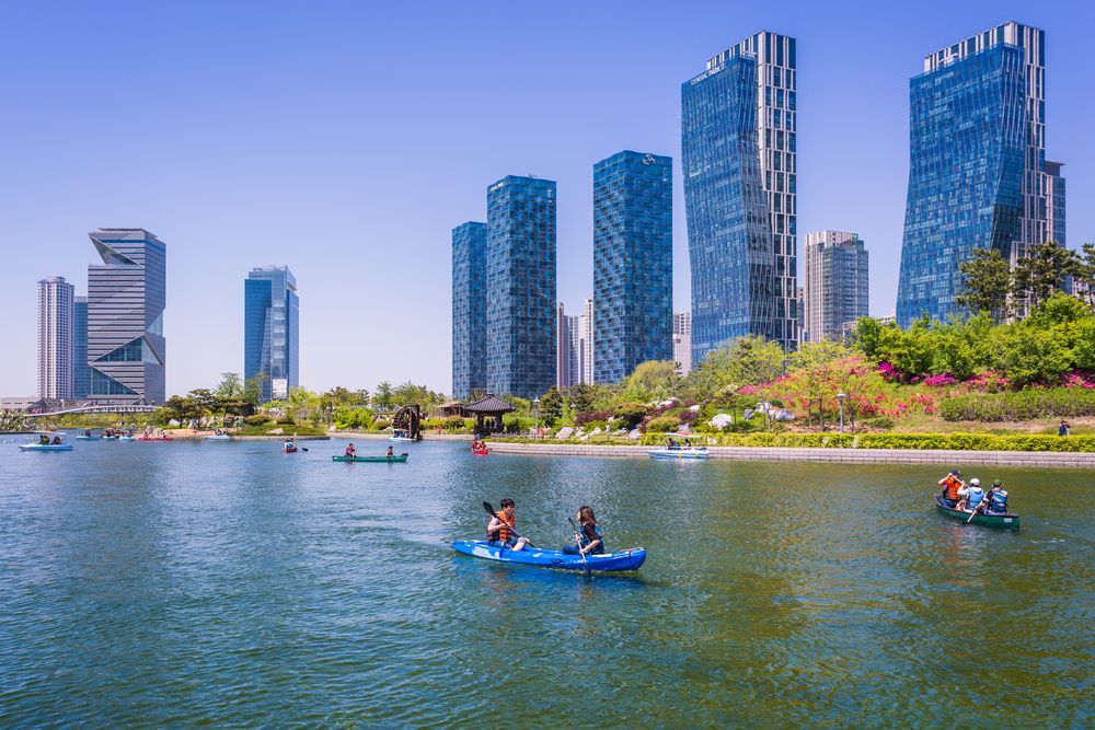 Fitur Utama Dari Songdo Central Park
