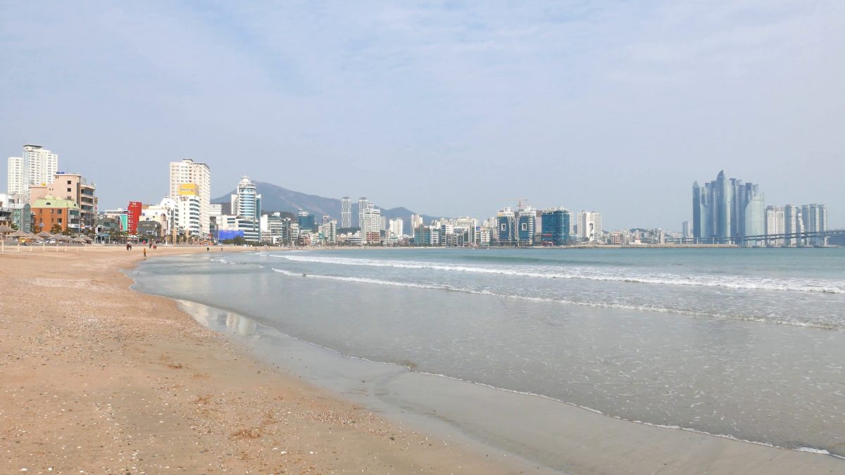 Gwangalli Beach, Tempat untuk menikmati pemandangan Jembatan Gwangan
