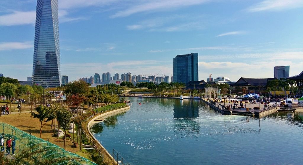 Menyusuri Area Songdo Central Park 3