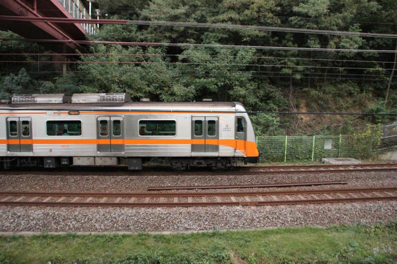 Kereta di Stasiun Incheon