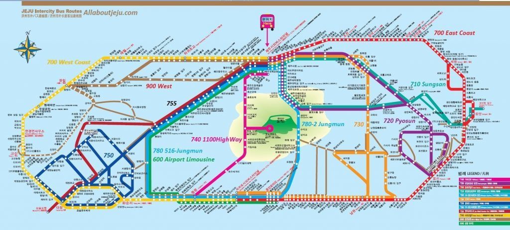 Pelajari Peta Jeju Untuk Traveling Yang Terarah